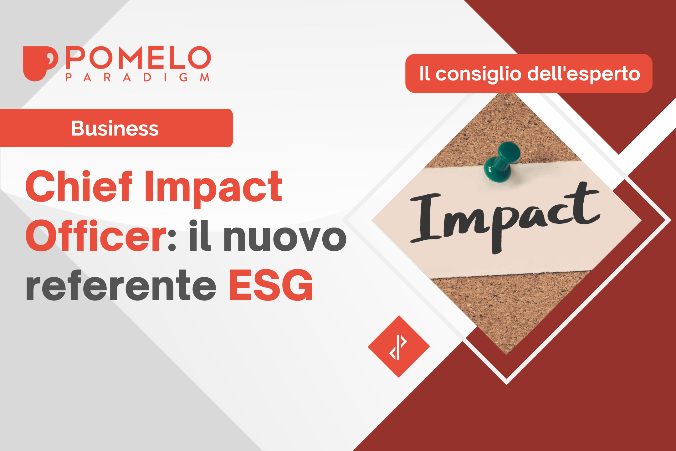 Chief Impact Officer: Il Nuovo Referente ESG - Pomelo-Paradigm